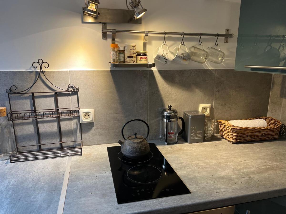 Petit Studio De La Maison Du Bonheur - Rez De Jardin Daire Villiers-sur-Marne Dış mekan fotoğraf